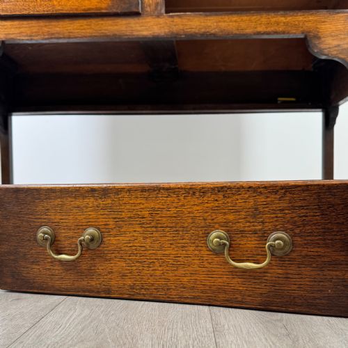 ANTIQUE 20TH CENTURY GOOD QUALITY DRESSER IN OAK - ADDITIONAL PHOTO 11