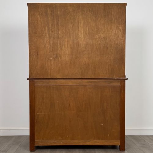 ANTIQUE 20TH CENTURY LINENFOLD DRESSER IN OAK - ADDITIONAL PHOTO 5