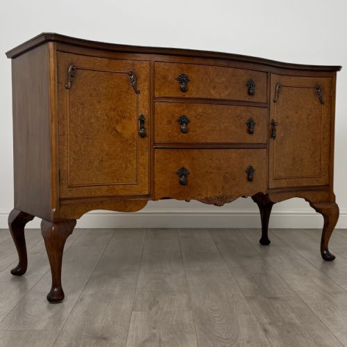 ANTIQUE 20TH CENTURY SIDEBOARD IN BURR WALNUT - ADDITIONAL PHOTO 8