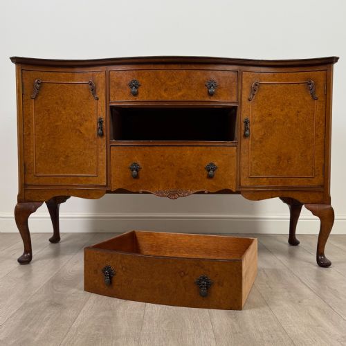 ANTIQUE 20TH CENTURY SIDEBOARD IN BURR WALNUT - ADDITIONAL PHOTO 10