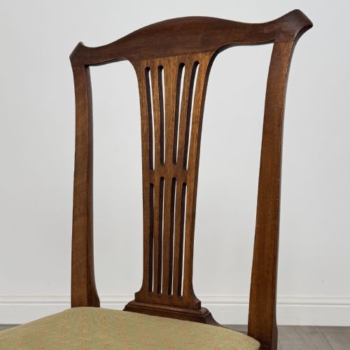 ANTIQUE 19TH CENTURY SET OF 6 MAHOGANY DINING CHAIRS - ADDITIONAL PHOTO 3