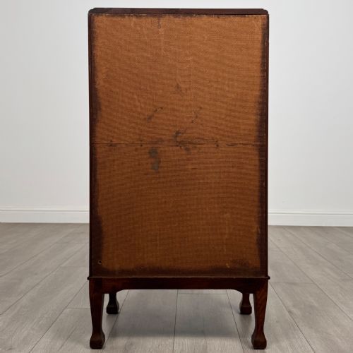 ANTIQUE 20TH CENTURY GOOD QUALITY SMALL OAK CABINET - ADDITIONAL PHOTO 5
