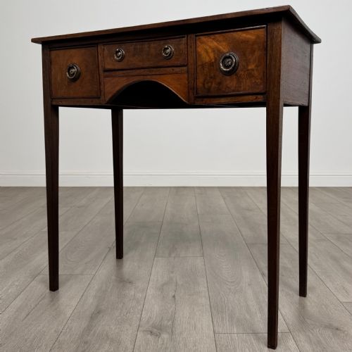 ANTIQUE 18TH CENTURY WRITING TABLE IN MAHOGANY - ADDITIONAL PHOTO 1