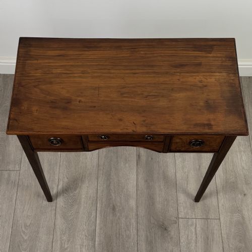 ANTIQUE 18TH CENTURY WRITING TABLE IN MAHOGANY - ADDITIONAL PHOTO 8