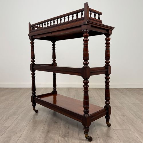 ANTIQUE 20TH CENTURY FINE QUALITY BUFFET IN WALNUT - ADDITIONAL PHOTO 5