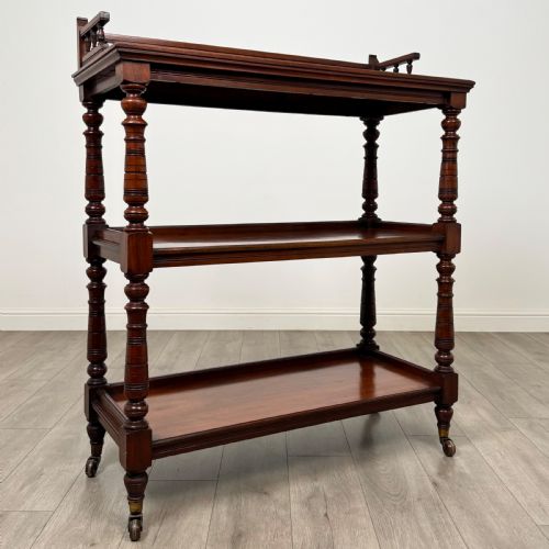 ANTIQUE 20TH CENTURY FINE QUALITY BUFFET IN WALNUT - ADDITIONAL PHOTO 7