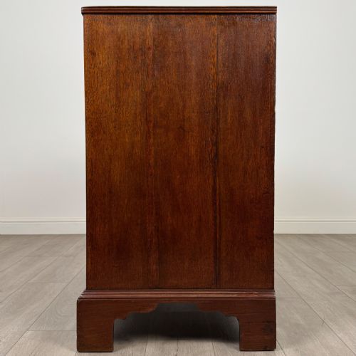 ANTIQUE 18TH CENTURY GOOD QUALITY MAHOGANY CHEST OF DRAWERS - ADDITIONAL PHOTO 2