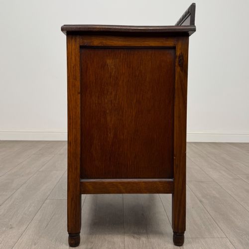 ANTIQUE 20TH CENTURY CHEST OF DRAWERS IN OAK - ADDITIONAL PHOTO 2