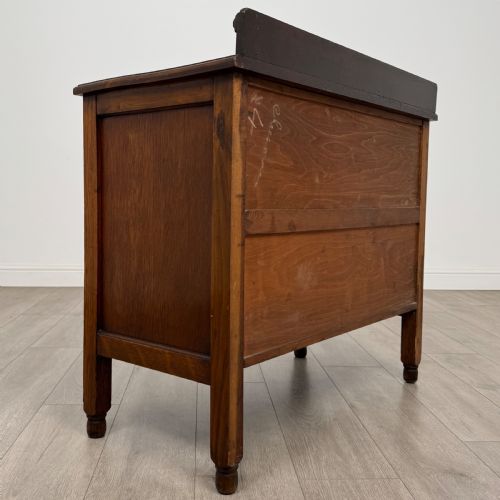 ANTIQUE 20TH CENTURY CHEST OF DRAWERS IN OAK - ADDITIONAL PHOTO 3
