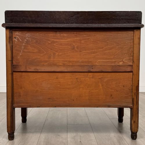 ANTIQUE 20TH CENTURY CHEST OF DRAWERS IN OAK - ADDITIONAL PHOTO 4