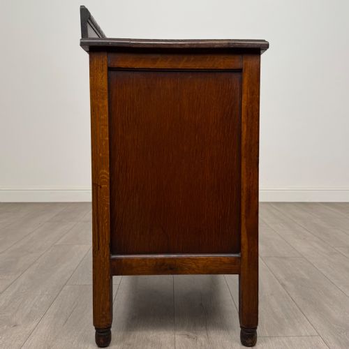 ANTIQUE 20TH CENTURY CHEST OF DRAWERS IN OAK - ADDITIONAL PHOTO 6