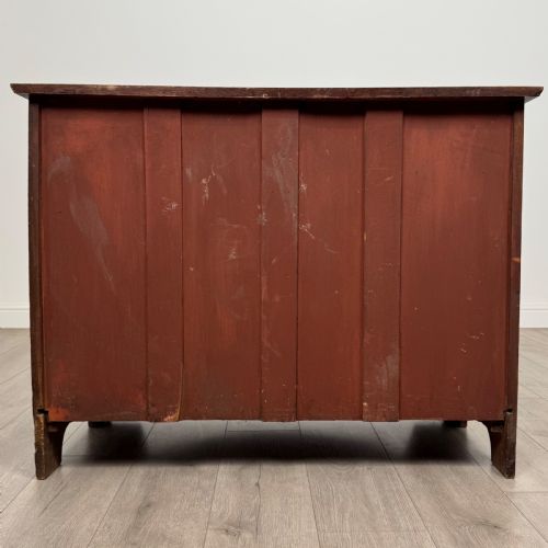 ANTIQUE 20TH CENTURY GOLDEN OAK CHEST OF DRAWERS - ADDITIONAL PHOTO 4