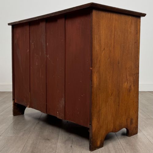ANTIQUE 20TH CENTURY GOLDEN OAK CHEST OF DRAWERS - ADDITIONAL PHOTO 5