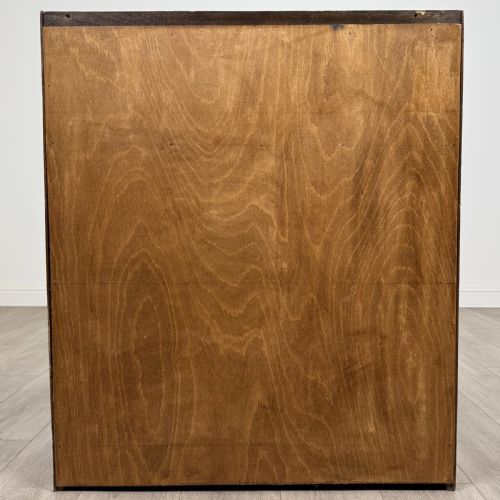 ANTIQUE 20TH CENTURY OPEN BOOKCASE IN GOLDEN OAK - ADDITIONAL PHOTO 4