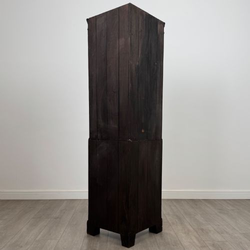 ANTIQUE 20TH CENTURY FINE QUALITY CORNER CABINET IN OAK - ADDITIONAL PHOTO 2