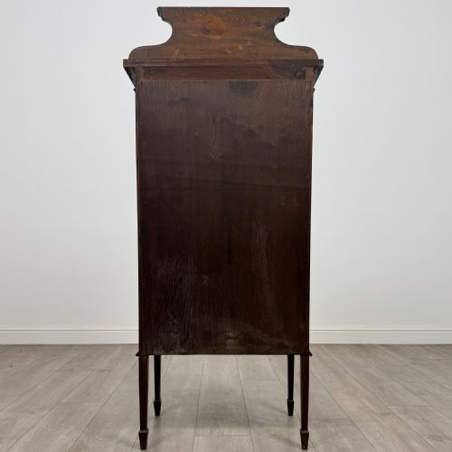 ANTIQUE 20TH CENTURY GOOD QUALITY DISPLAY CABINET IN MAHOGANY - ADDITIONAL PHOTO 7