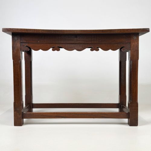 antique 19th century fine quality small oak side table - CATEGORY: ANTIQUE TABLES - DATED VICTORIAN