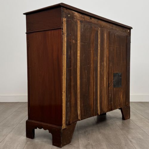 ANTIQUE 18TH CENTURY GOOD QUALITY CUPBOARD IN MAHOGANY - ADDITIONAL PHOTO 4
