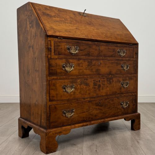 ANTIQUE 18TH CENTURY FINE QUALITY BUREAU IN FRUITWOOD - ADDITIONAL PHOTO 10