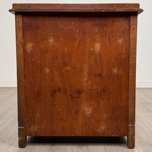 ANTIQUE 20TH CENTURY GOOD QUALITY CHEST OF DRAWERS IN OAK - ADDITIONAL PHOTO 4