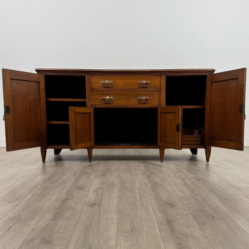 ANTIQUE 20TH CENTURY ARTS AND CRAFTS OAK SIDEBOARD - ADDITIONAL PHOTO 1