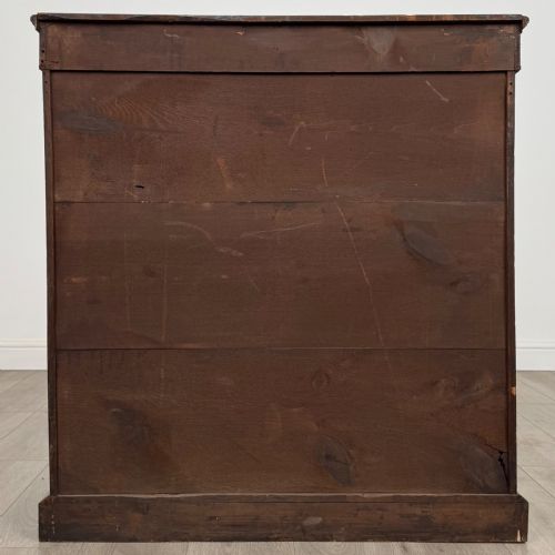 ANTIQUE 19TH CENTURY GOOD QUALITY INLAID PIER CABINET IN WALNUT - ADDITIONAL PHOTO 6