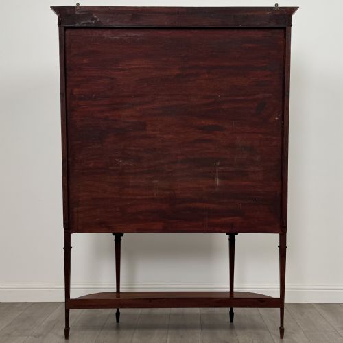 ANTIQUE 20TH CENTURY FINE QUALITY DISPLAY CABINET IN MAHOGANY - ADDITIONAL PHOTO 6