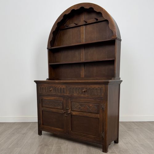 ANTIQUE 20TH CENTURY GOOD QUALITY DRESSER IN OAK - ADDITIONAL PHOTO 2