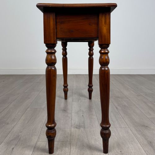 ANTIQUE 20TH CENTURY GOOD QUALITY SIDE TABLE IN MAHOGANY - ADDITIONAL PHOTO 2