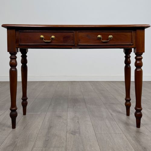 ANTIQUE 20TH CENTURY GOOD QUALITY SIDE TABLE IN MAHOGANY - ADDITIONAL PHOTO 4
