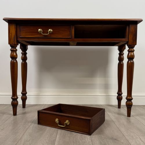 ANTIQUE 20TH CENTURY GOOD QUALITY SIDE TABLE IN MAHOGANY - ADDITIONAL PHOTO 6