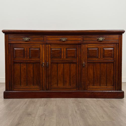 antique 20th century good quality sideboard in walnut - CATEGORY: ANTIQUE SIDEBOARDS - DATED EDWARDIAN