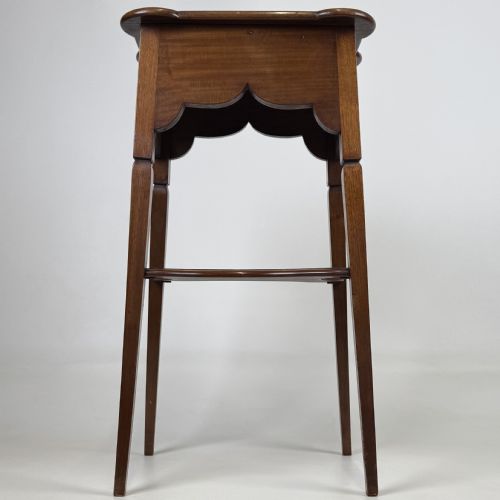 antique 20th century good quality plant stand in mahogany - CATEGORY: ANTIQUE MISCELLANEOUS - DATED EDWARDIAN