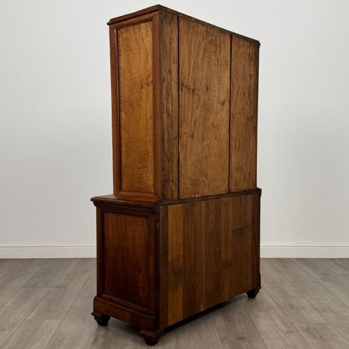 ANTIQUE 20TH CENTURY FINE QUALITY UNIQUE DISPLAY CABINET IN OAK - ADDITIONAL PHOTO 5