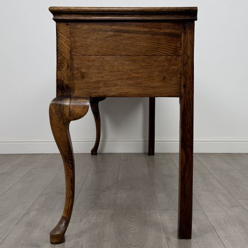 ANTIQUE 19TH CENTURY FINE QUALITY LARGE OAK DRESSER BASE - ADDITIONAL PHOTO 2