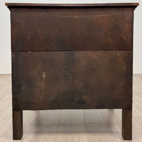 ANTIQUE 20TH CENTURY DEEP OAK CHEST OF DRAWERS IN OAK - ADDITIONAL PHOTO 12