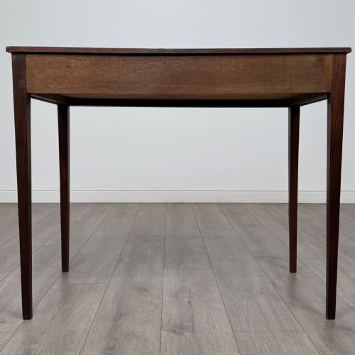 ANTIQUE 18TH CENTURY GOOD QUALITY WRITING TABLE IN MAHOGANY - ADDITIONAL PHOTO 4