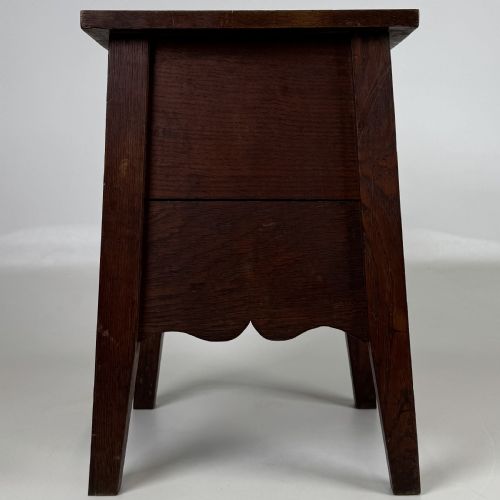 antique 20th century good quality storage box in oak - CATEGORY: ANTIQUE CHESTS - DATED EDWARDIAN