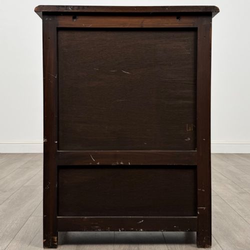 ANTIQUE 20TH CENTURY GOOD QUALITY SMALL OAK CABINET - ADDITIONAL PHOTO 6
