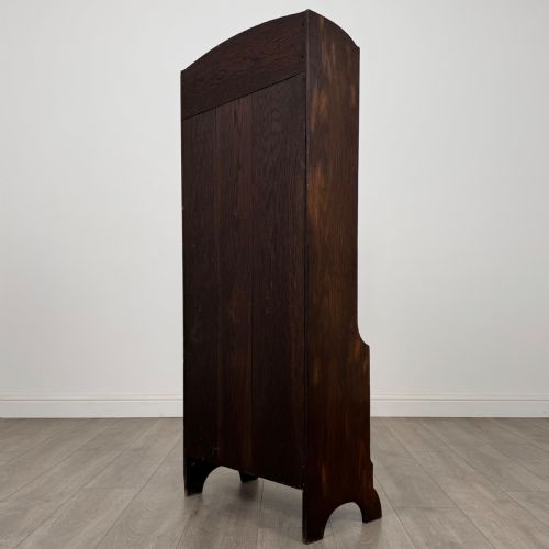 ANTIQUE 20TH CENTURY GOOD QUALITY BOOKCASE IN OAK - ADDITIONAL PHOTO 7