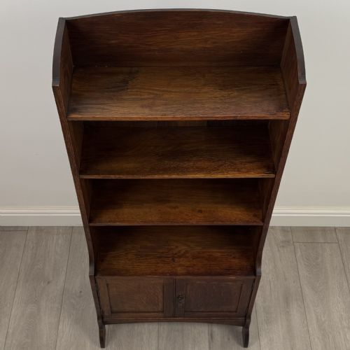 ANTIQUE 20TH CENTURY GOOD QUALITY BOOKCASE IN OAK - ADDITIONAL PHOTO 10