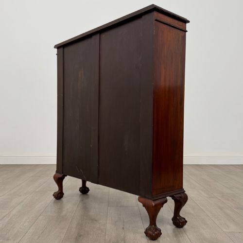 fig 6. Antique 20th Century Small Mahogany Display Cabinet
