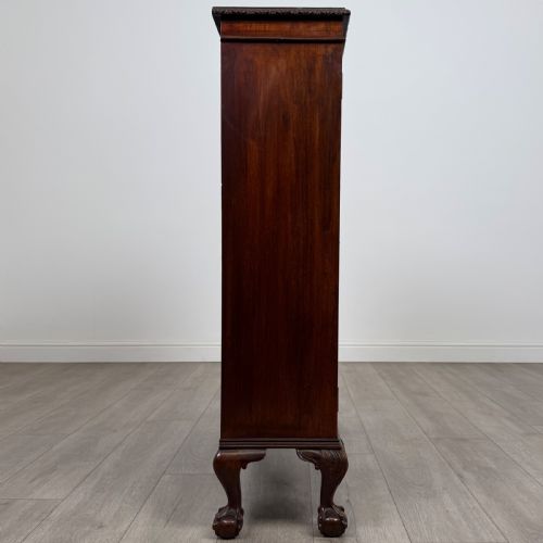 fig 7. Antique 20th Century Small Mahogany Display Cabinet