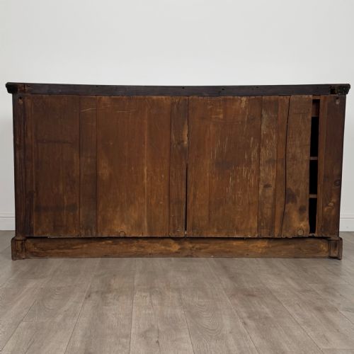 ANTIQUE 20TH CENTURY GOOD QUALITY SIDEBOARD IN WALNUT - ADDITIONAL PHOTO 5
