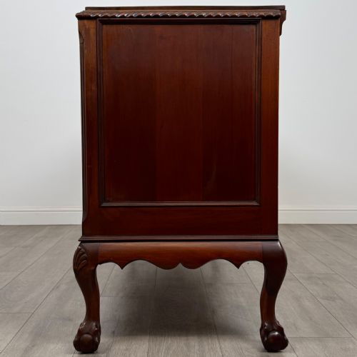 ANTIQUE 20TH CENTURY GOOD QUALITY SIDEBOARD IN MAHOGANY - ADDITIONAL PHOTO 3