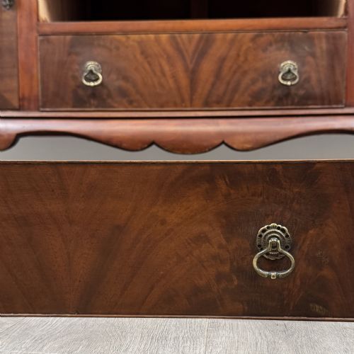 ANTIQUE 20TH CENTURY GOOD QUALITY SIDEBOARD IN MAHOGANY - ADDITIONAL PHOTO 11