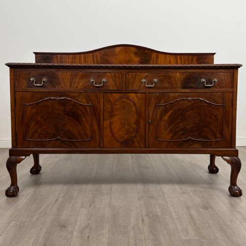 antique 20th century good quality sideboard in mahogany - CATEGORY: ANTIQUE SIDEBOARDS - DATED EDWARDIAN