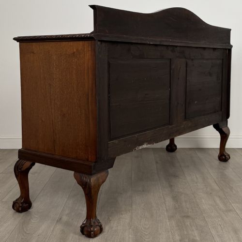 ANTIQUE 20TH CENTURY GOOD QUALITY SIDEBOARD IN MAHOGANY - ADDITIONAL PHOTO 4