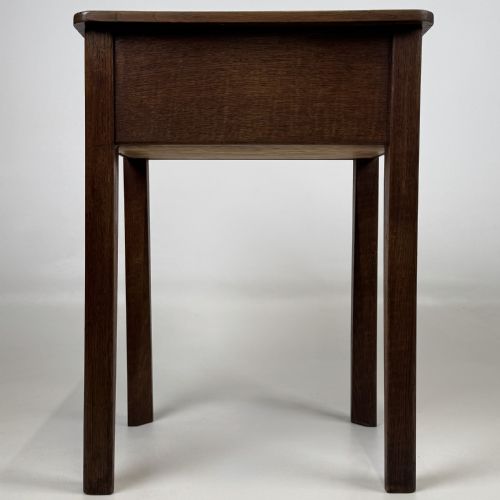 antique 20th century storage box on stand in oak - CATEGORY: ANTIQUE FURNITURE - DATED EDWARDIAN