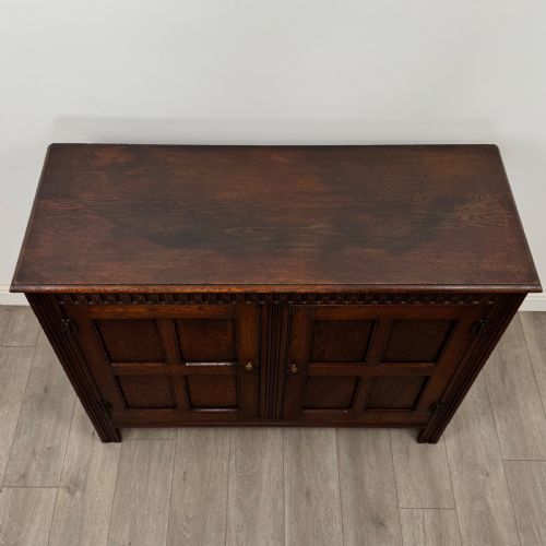ANTIQUE 20TH CENTURY GOOD QUALITY CUPBOARD IN OAK - ADDITIONAL PHOTO 9